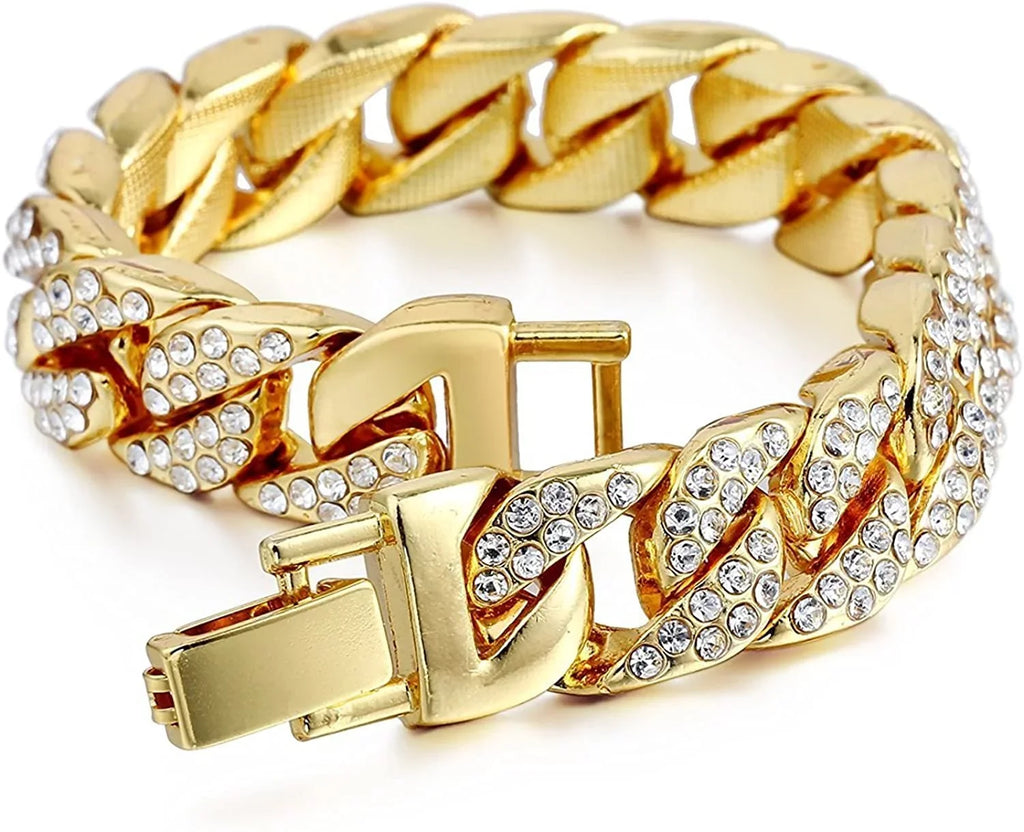 Bling'ed Out King and Queen Hip Hop Watch Sizeet Perfect for Power Couples to Flaunt On and Off The Dance Floor