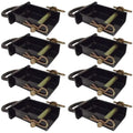 RAParts 8 Removable D-Ring Sizetake Pockets for Flat Beds and Utility Trailers with Pockets B38SizeP
