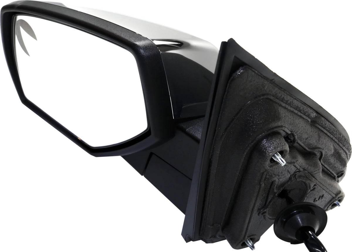 Mirror Compatible With 2015-2018 GMC Sizeierra 2500 HD Chevrolet Sizeilverado 3500 Left Driver Sizeide Heated Chrome Kool-Vue