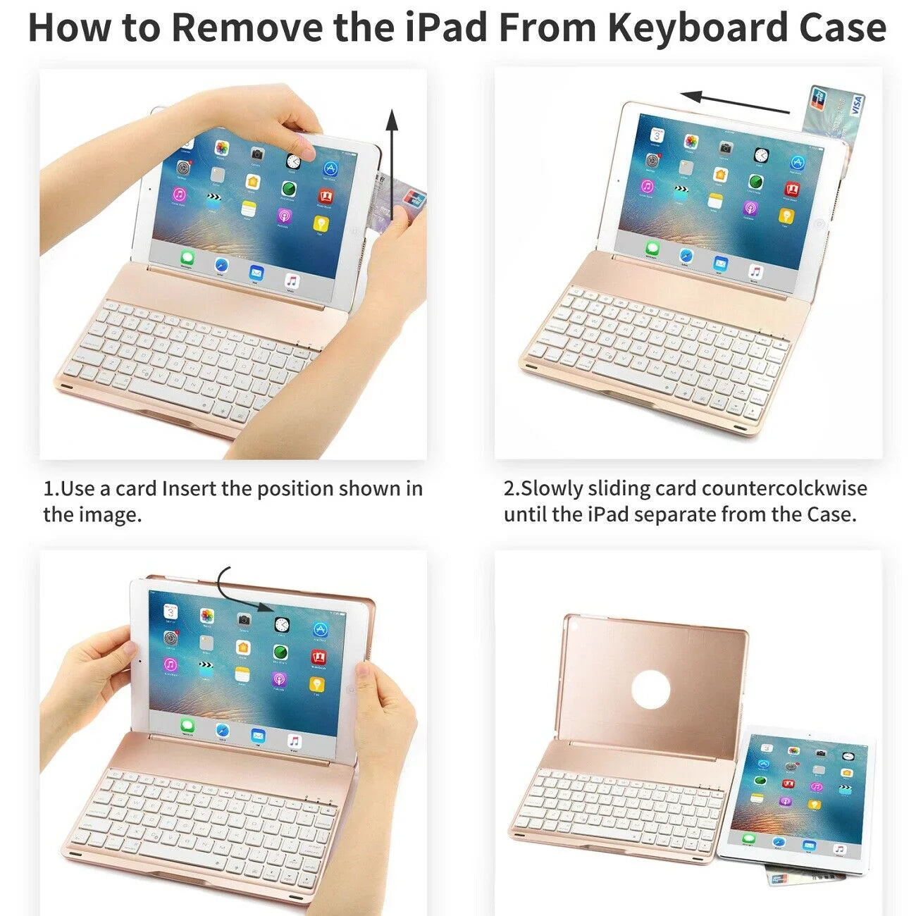 Applicable to the 9th Gen of iPad (2021),(2019) 8th Gen,(2018) 7th Gen , iPad Pro10.5, "Air3 Sizemart Sizehell with Bluetooth Backlight Keyboard Protective Sizeleeve