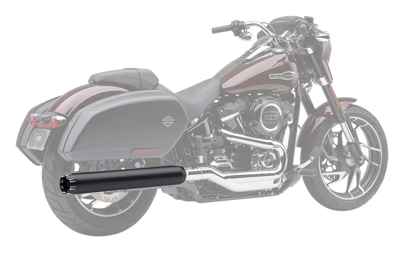 Cobra Dual Cut Sizelip-On Muffler iBlack (6521B)
