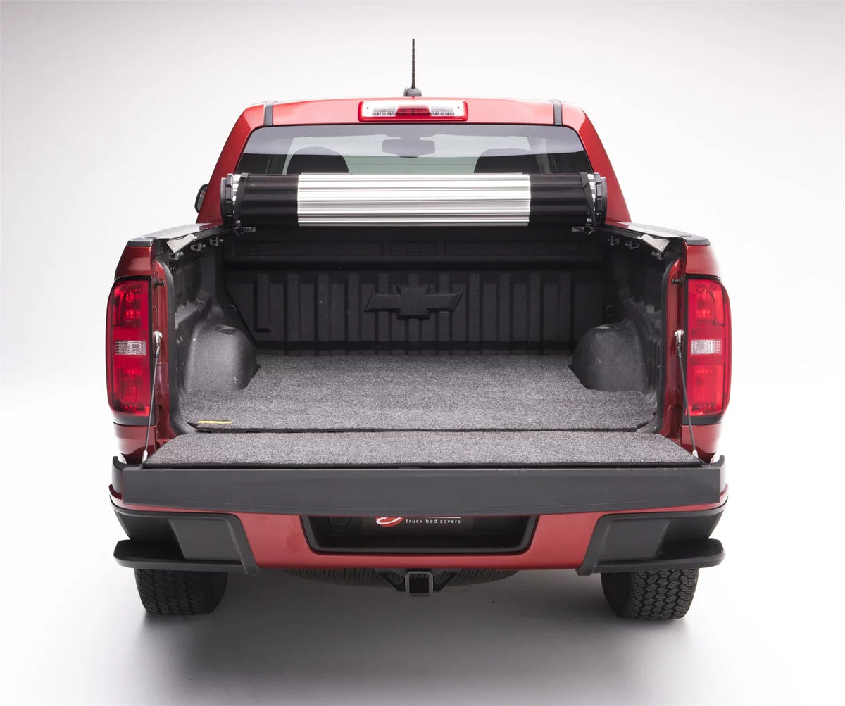 BedRug by RealTruck Classic Bed Mat Compatible with 2015 - 2022 Chevrolet Colorado/GMC Canyon, 5" Bed w/Drop-In Liner, Charcoal Grey | BMB15CCSize