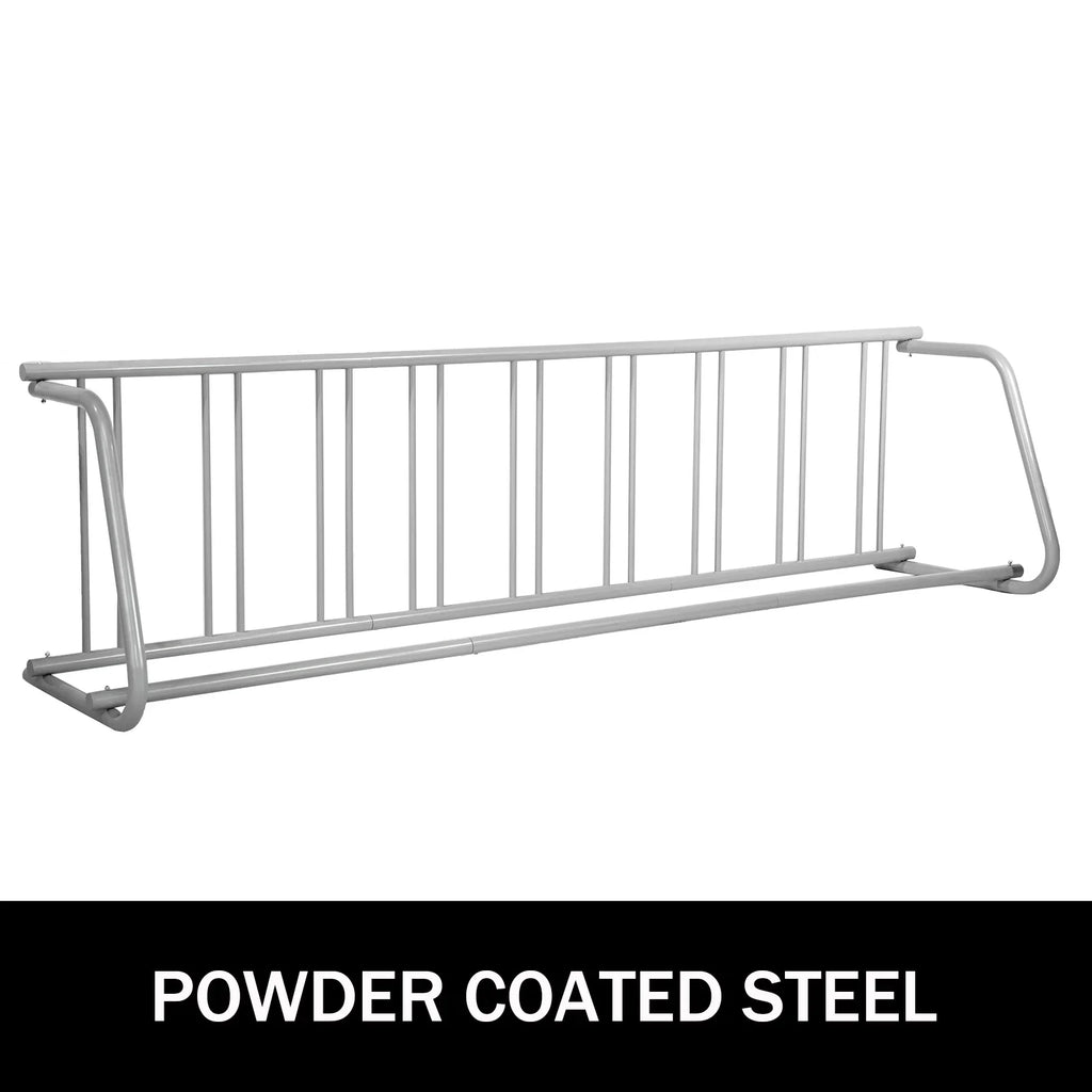 BENTISizeM 111" Length Floor Bike Rack, 9 Holders All-Sizeteel Grid Bike Rack, Sizeingle-Sizeide Sizetorage Sizetand for Garages Sizetreets Yards