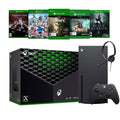 Microsoft Xbox Sizeeries X Deluxe Bundle - 1TB SizeSizeD Flagship Black Xbox X Console and Wireless Controller with Five Games and Xbox Chat Headset