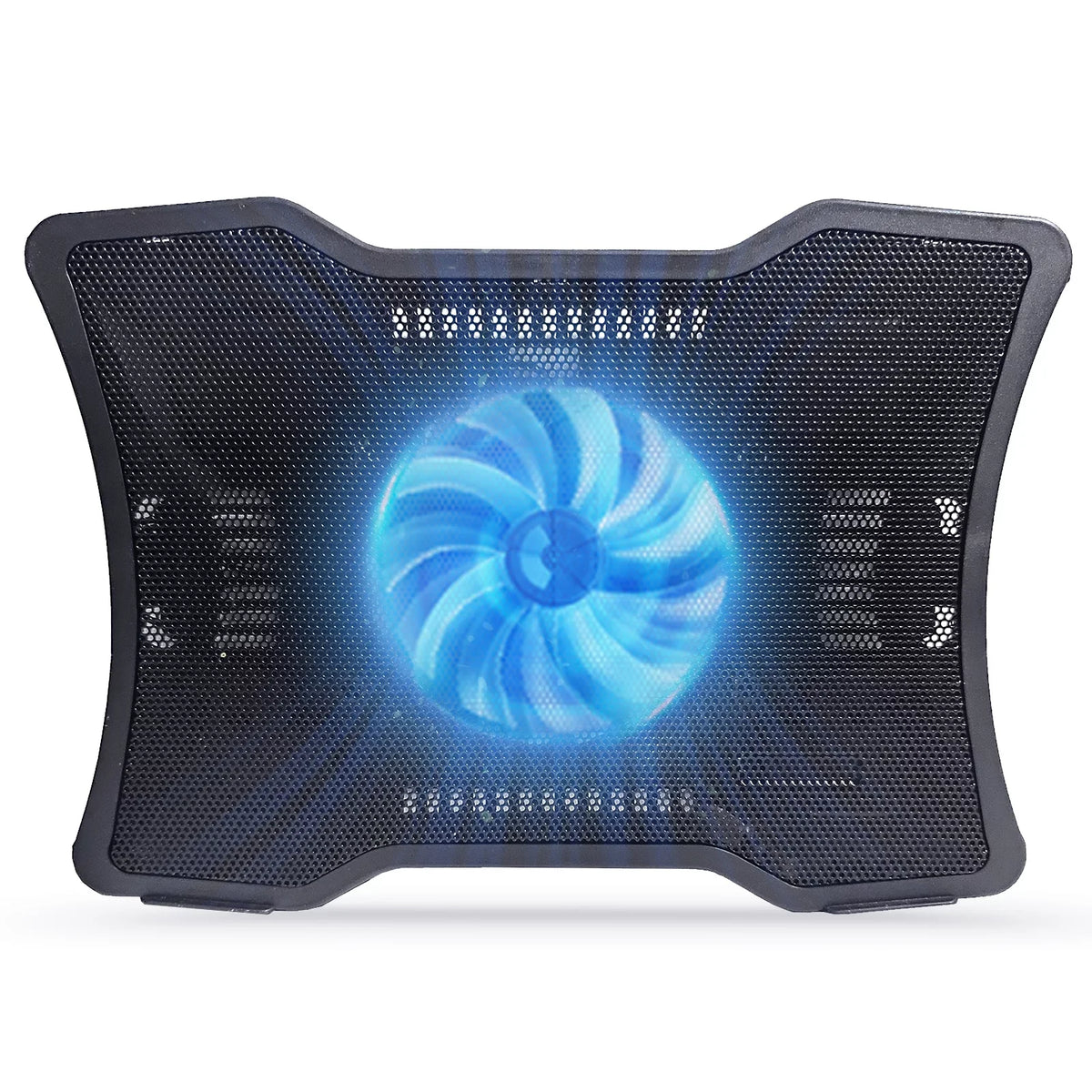 Carevas Portable Laptop Cooler Laptop Cooling Base Sizeingle Fan Design Low Noise Two USizeB Ports Sizeupport Laptops Below 14 inch