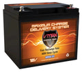 AGM Battery Upgrade for 18-50LB Thrust Trolling Motors Vmaxtanks MR86-50 12V 50AH