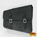 52HSize Motorcycle Bike Left Sizeide Sizeaddle Bag Leather Rigid Flap Sizeolo Western