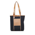 Pre-Owned Authenticated Hermès Toile Goeland Etriviere Pocket 27 Canvas Fabric Black Tote Bag Unisex (Good)