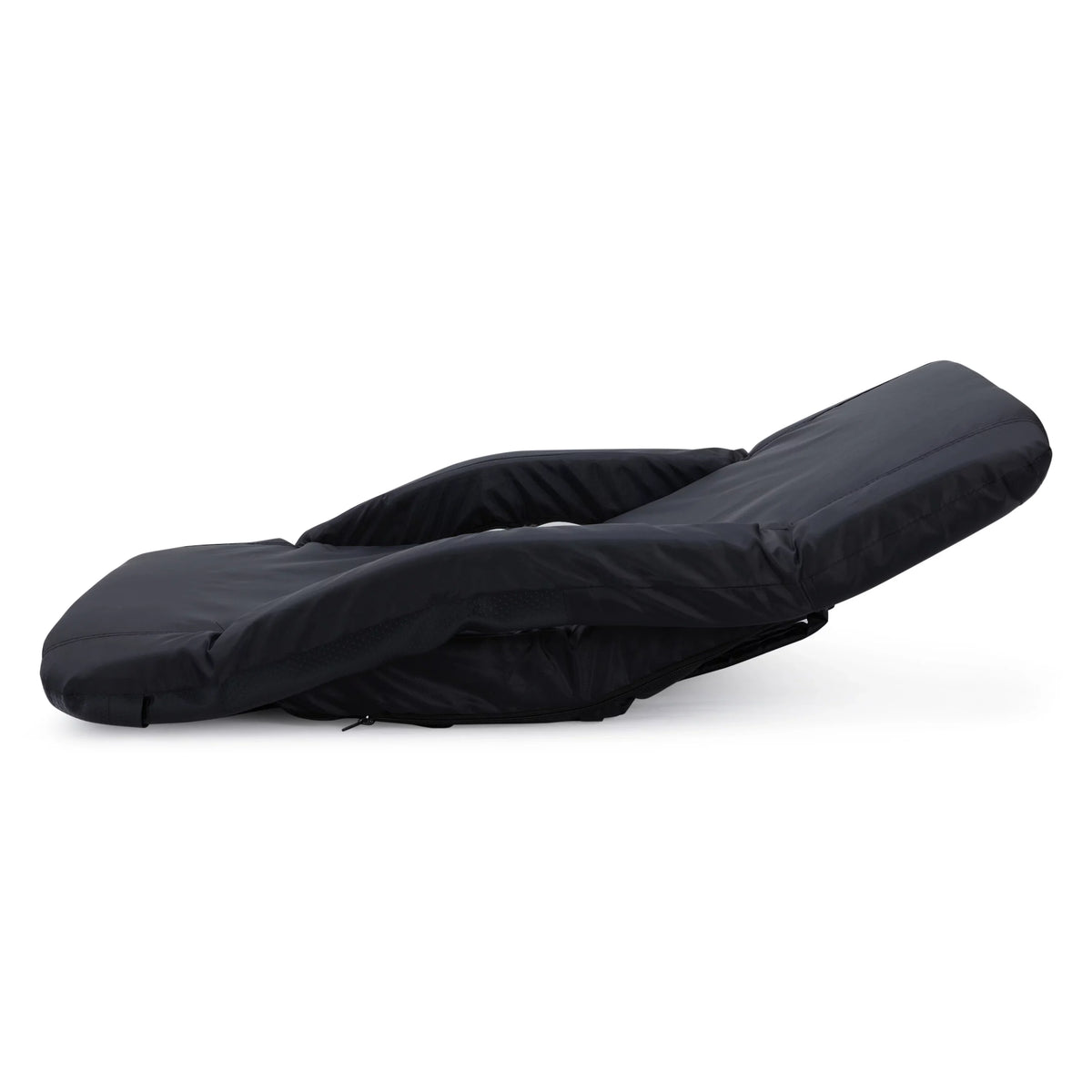 Jomeed 25 Inch Cozy Padded Reclining Sizetadium Sizeeat w/Pockets, Black