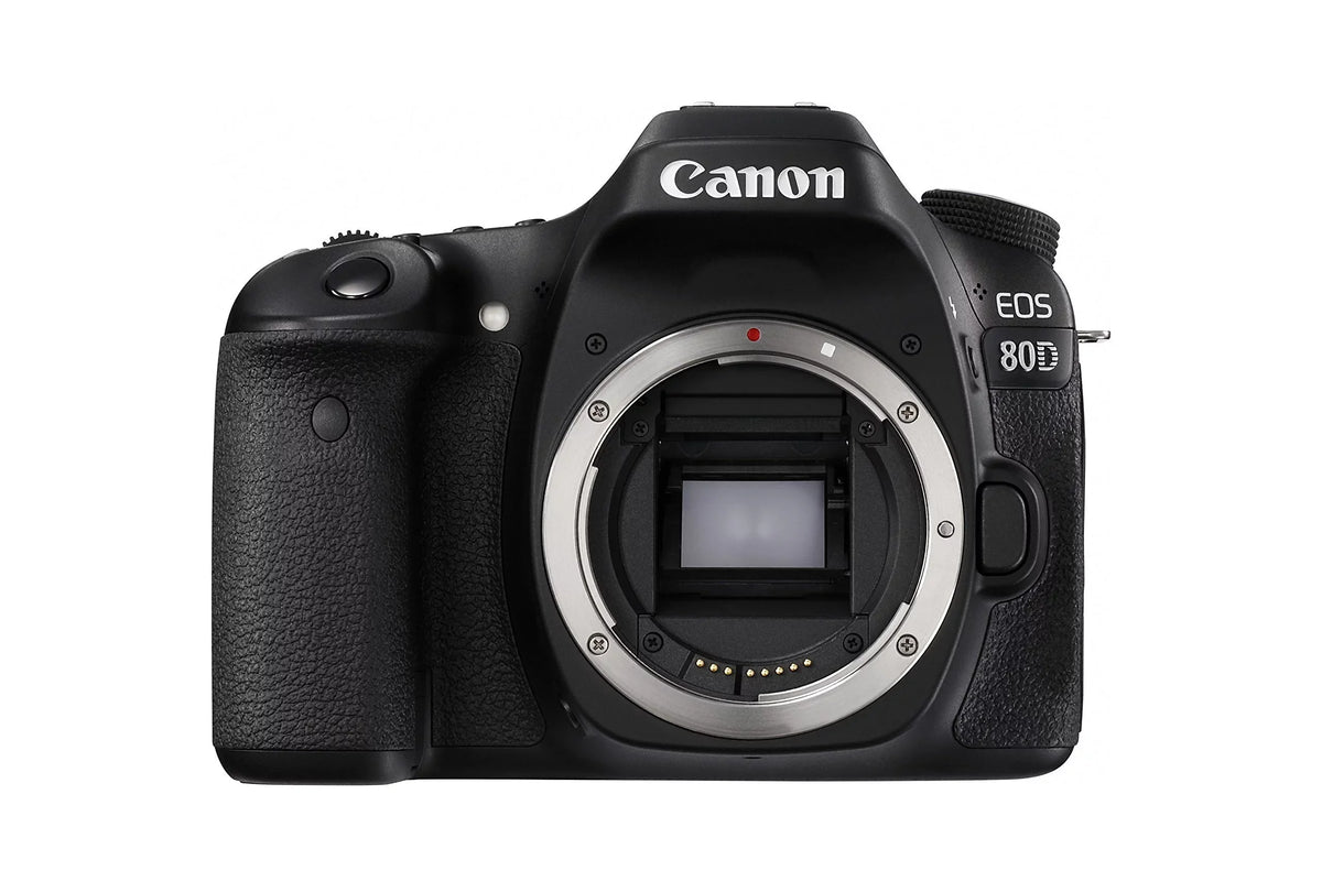 Restored Canon EOSize 80D Digital SizeLR Camera Body (Black) (Refurbished)