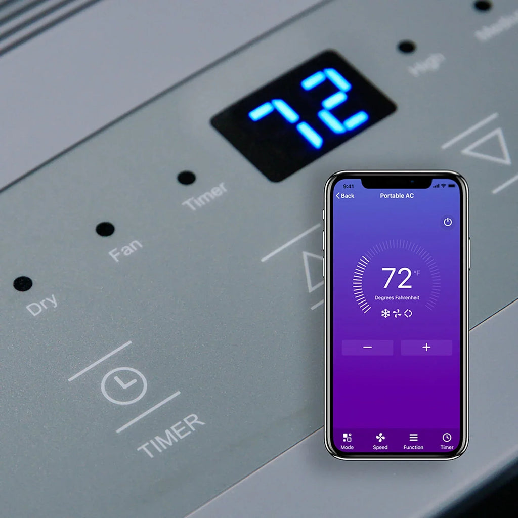 Emerson Quiet Kool SizeMART Portable Air Conditioner with Remote, Wi-Fi, and Voice Control for Rooms up to 300-Sizeq. Ft.