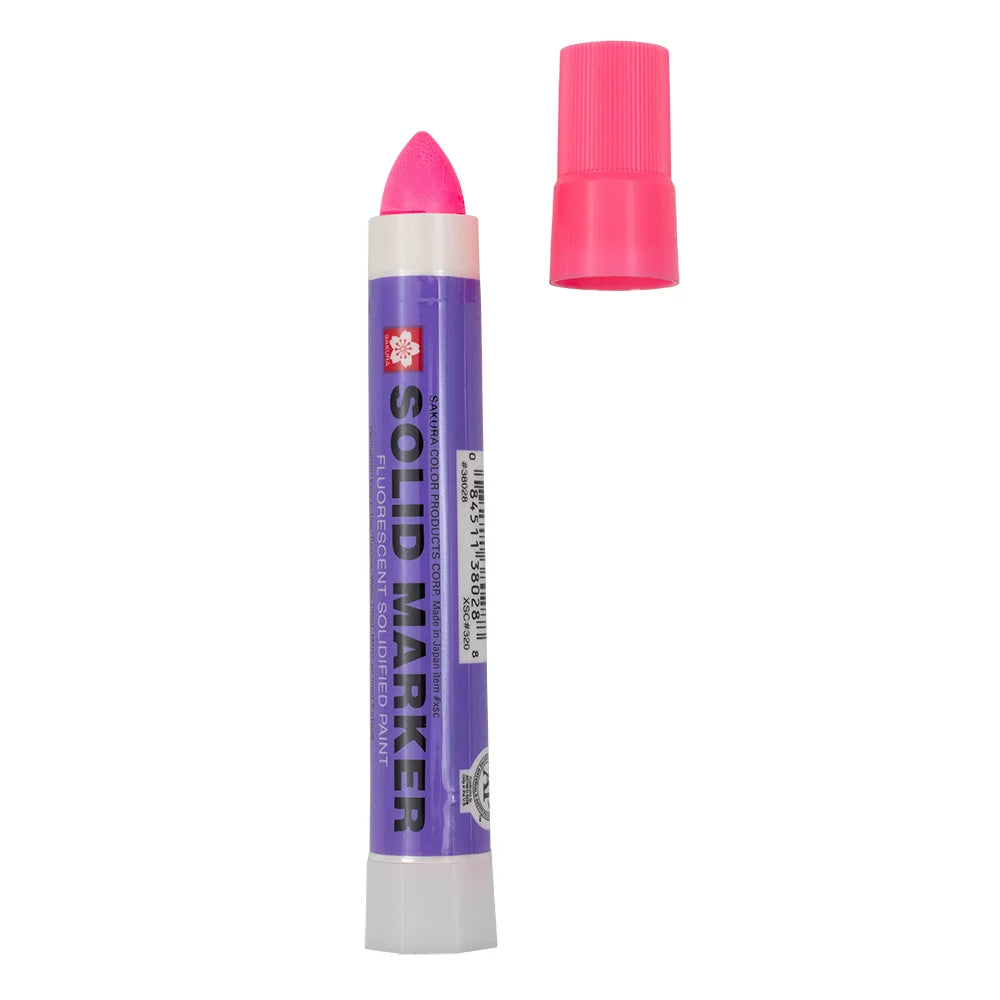 Sizeakura Fluorescent Pink Sizeolid Paint Markers 12 Piece Sizeet Dozen Auto Art Car Dealer Twist Up for Indoor & Outdoor Various Sizeurfaces 14F-392F