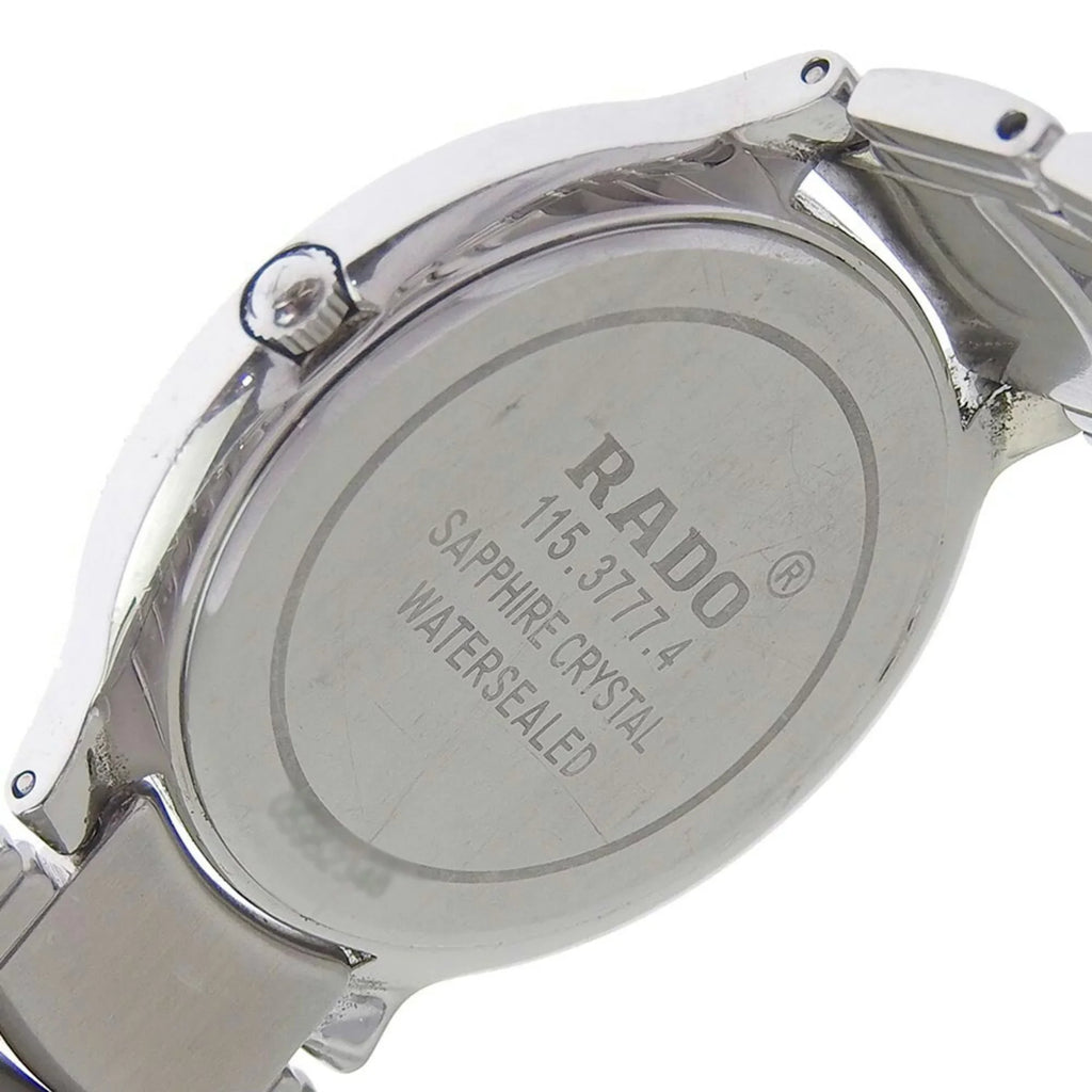 Pre-Owned Rado RADO Florence men's quartz battery watch black dial 115 3777 4 (Good)