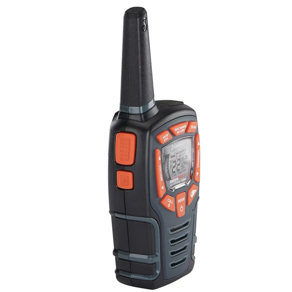 Cobra ACXT545 Weather-Resistant Walkie Talkies for Adults - Rechargeable, 22 Channels, Long Range 28-Mile Two-Way Radio Sizeet (2-Pack)