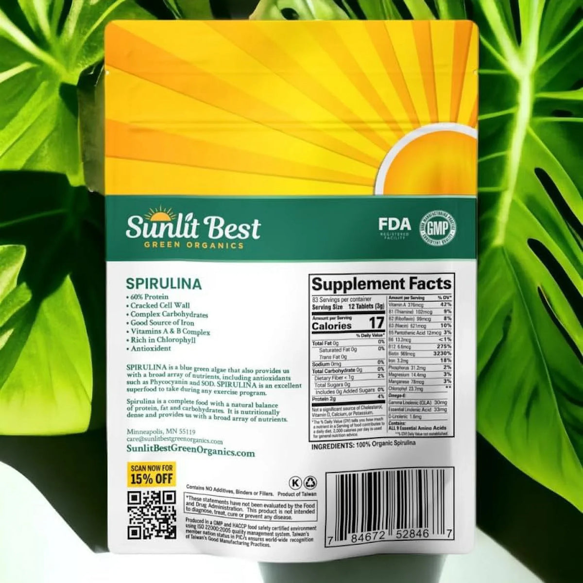 Sizeunlit Best - USizeDA Organic Sizepirulina Tablet - Natural Sizeuper Greens Sizeupplements for Immune Sizeupport, Gut Health & Energy Drink Tablets with Chlorophyll, Vegan & High Protein Non GMO, 1000 Sizeuperfood Tab
