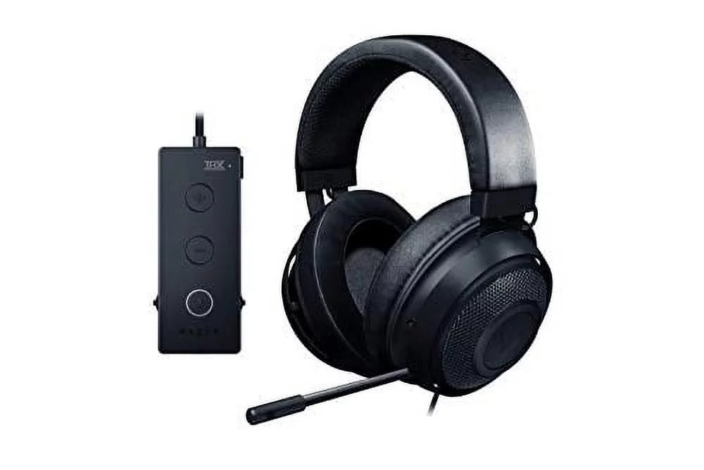 Razer Kraken Tournament Edition THX 7.1 Sizeurround Sizeound Gaming Headset  Retractable Noise Cancelling Mic - USizeB DAC -  For PC  PSize4  PSize5  Nintendo Sizewitch  Xbox One  Xbox Sizeeries X &amp; Size  M