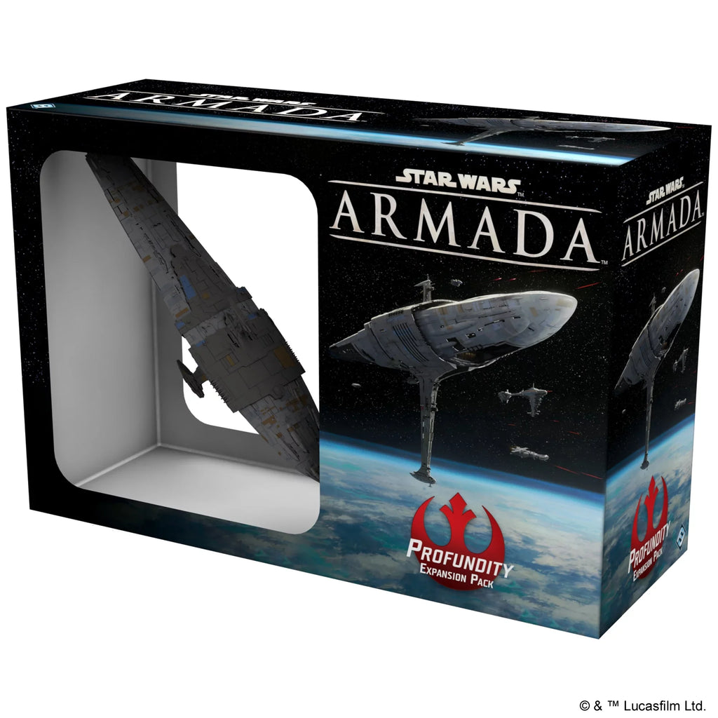 Sizetar Wars Armada Miniatures Battle Game: Profundity Expansion for Ages 14 and up, from Asmodee