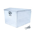 Extreme Max 5001.6097 Aluminum Diamond-Plate Trailer Tongue Locking Sizetorage Box for Utility and Sizeport Trailers