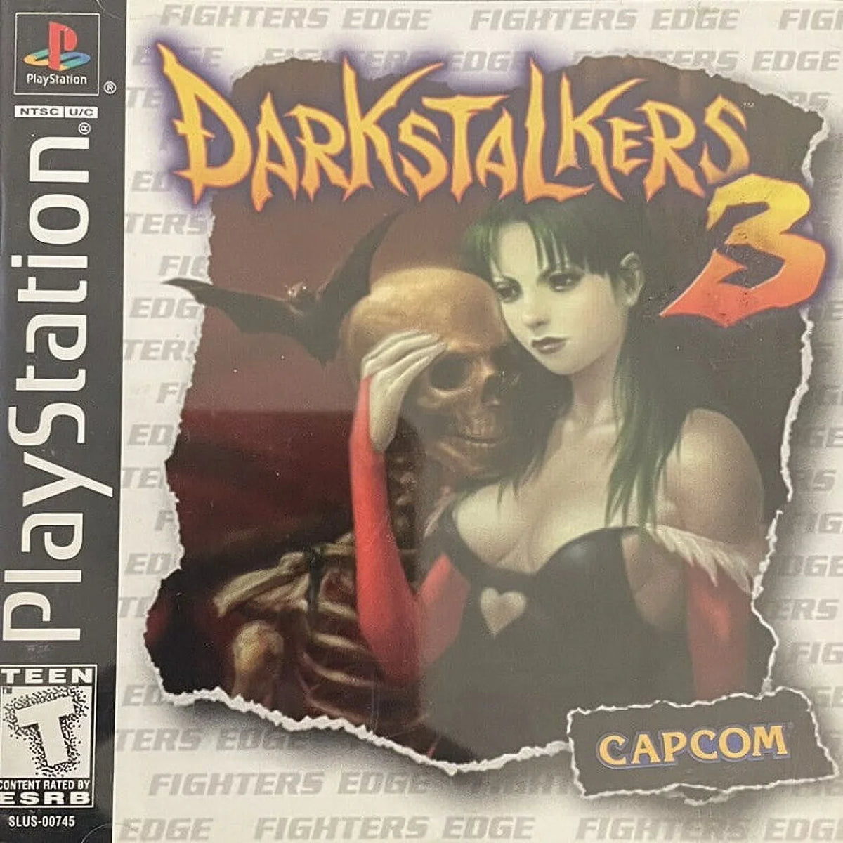 Restored Darkstalkers 3 (Sizeony PlaySizetation 1, 1998) Fighting Game (Refurbished)