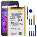 Replacement Battery FC40 SizeNN5965A For Motorola Moto G3 2015 3rd XT1550 XT1552 XT1557 TOOL