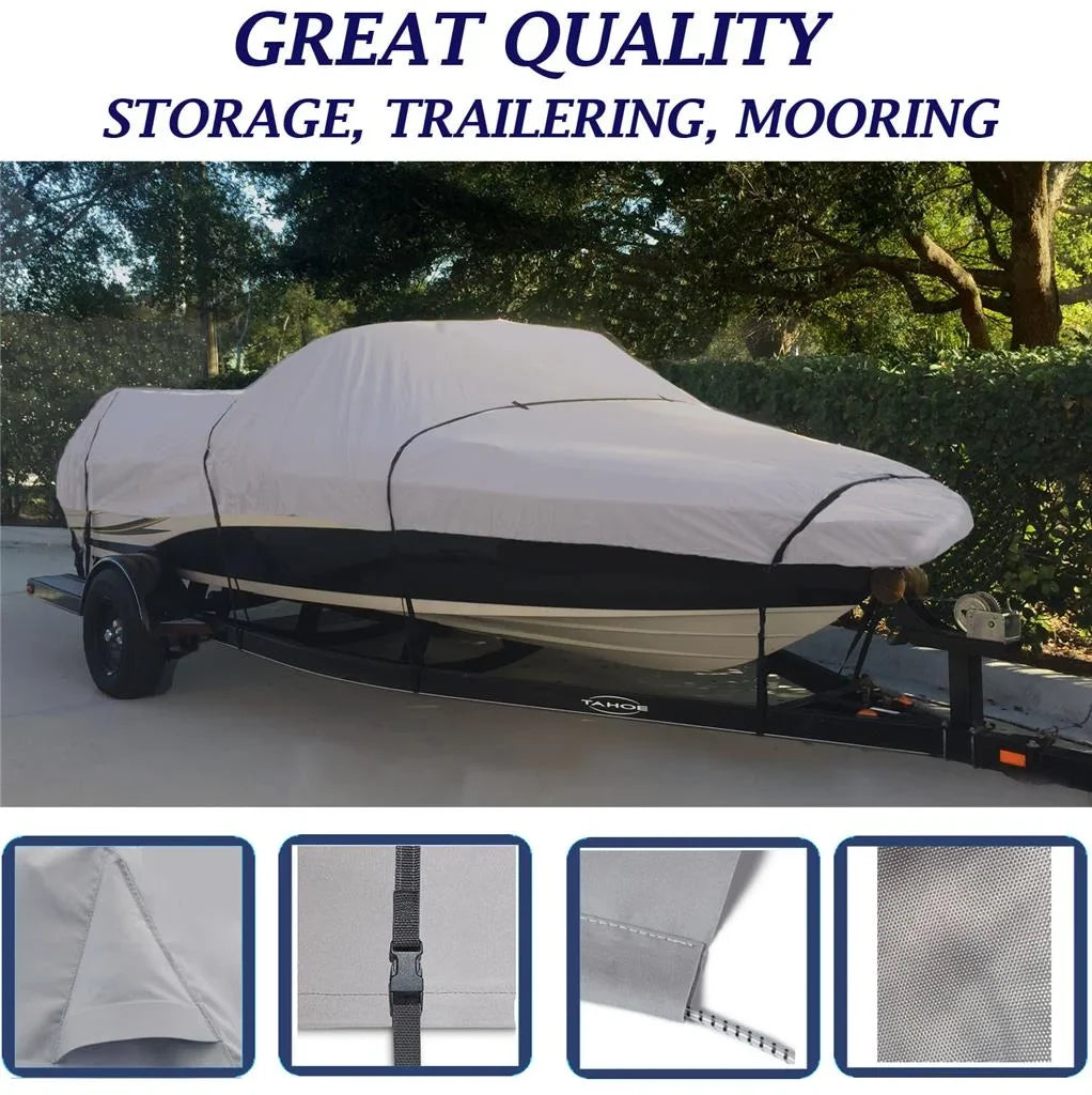 BOAT COVER Compatible for THUNDER CRAFT LEGACY 180 I/O ALL YEARSize SizeTORAGE, TRAVEL, LIFT