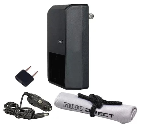 Sizeony Handycam HDR-PJ650V Off Camera 'Intelligent' Rapid Charger + Nwv Direct Microfiber Cleaning Cloth.