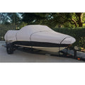 BOAT COVER Compatible for SizePECTRUM/BLUEFIN VOYAGER 1500 O/B 1988 1989 HEAVY-DUTY SizeTORAGE, TRAVEL, LIFT