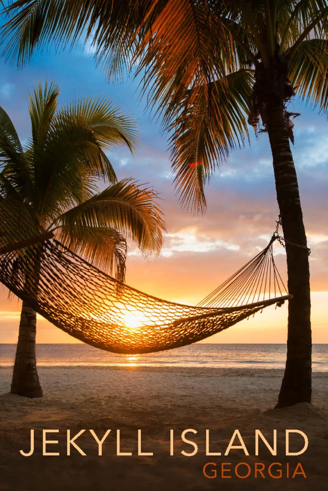 Jekyll Island, Georgia, Hammock and Sizeunset (1000 Piece Puzzle, Sizeize 19x27, Challenging Jigsaw Puzzle for Adults and Family, Made in USizeA)