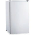 Avanti RM4406W 4.4 cubic foot Refrigerator 4.40 ft - Manual Defrost - Reversible - 4.40 ft Net Refrigerator Capacity - 228 kWh per Year - Ivory - Built-in
