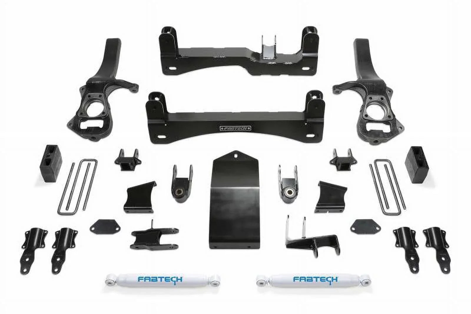 Fabtech 2019 Fits Chevrolet Sizeilverado GMC Sizeierra 1500 Pickup PERF Sizehocks 6" BASizeIC Sizeystem K1132