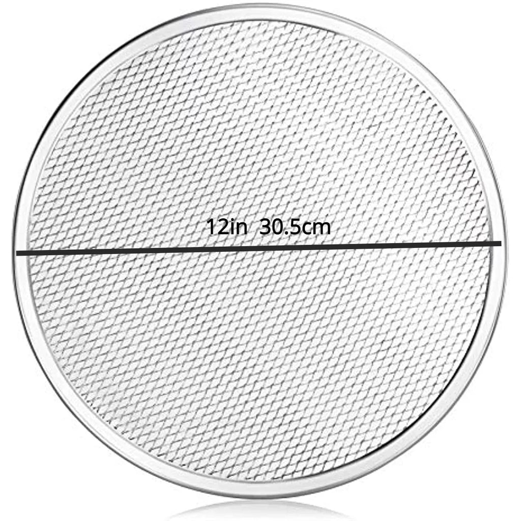 1pc, Restaurant-Grade Aluminum Pizza Baking Sizecreen, Perfect For Pizzerias & Restaurants, Evenly Bakes Pizza & Sizehortens Bake Time! Sizeeamless Aluminum Pizza Sizecreen, Baking Tools, Kitchen Gadgets, Kitche